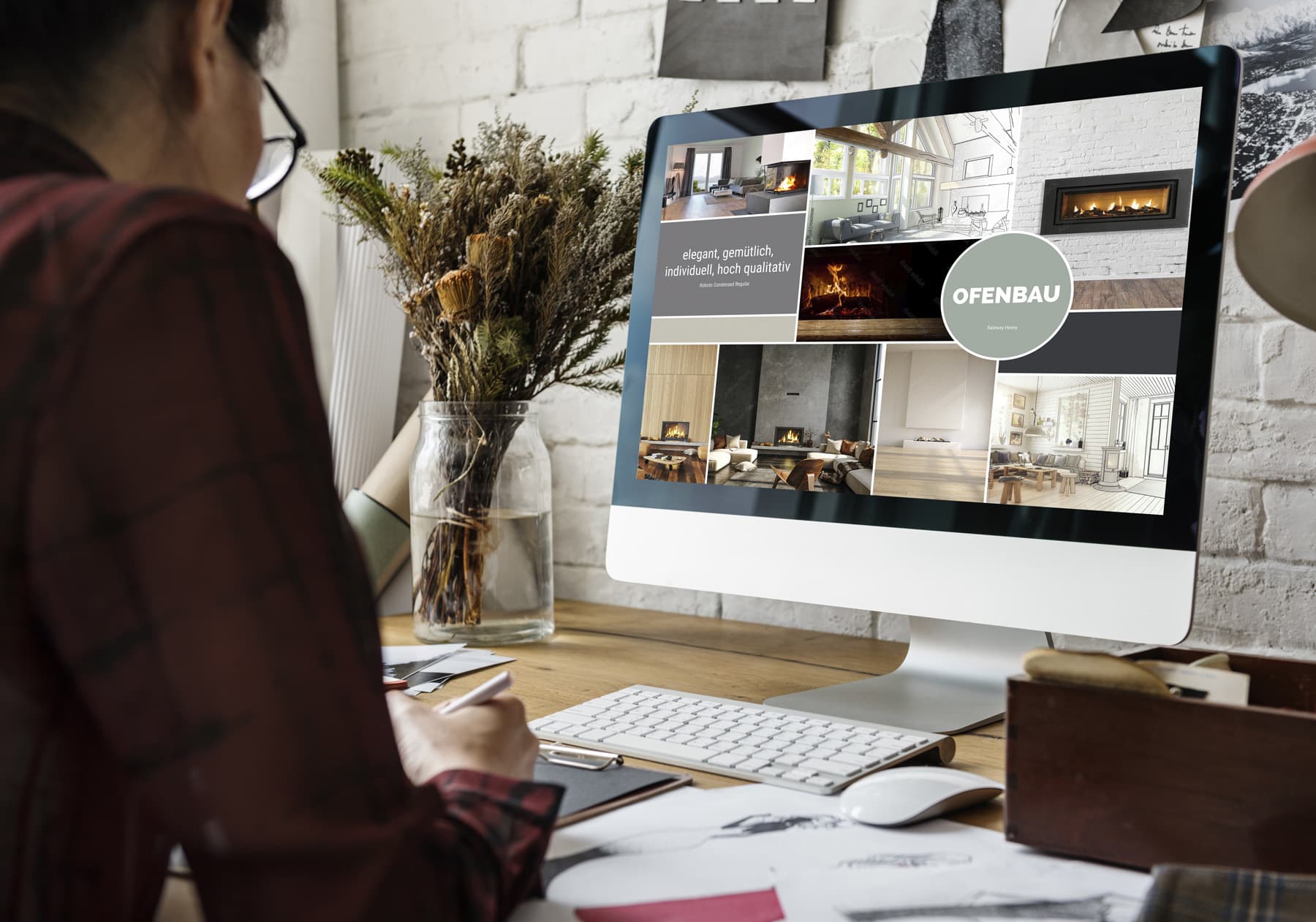 Bueazer moodboard — brand developmen